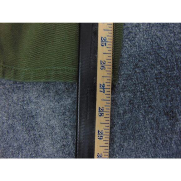 WES Cargo Pants Unisex 31x27 Green Pockets Sweden - Picture 7 of 13